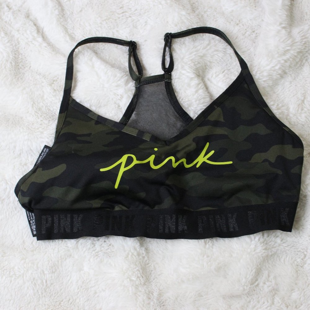 PINK/VS Sports Bra -- Medium -- Nw/oT